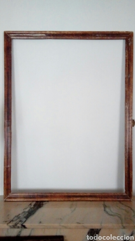 Antig&uuml;edades: Marco antiguo plata corlada - Foto 3