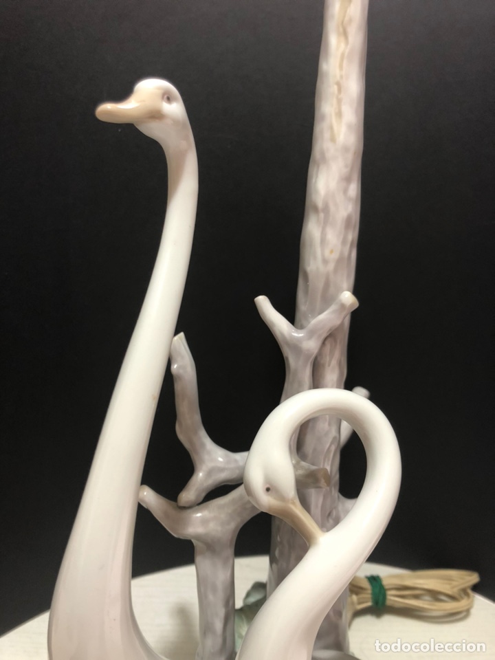 Antig&uuml;edades: REF: PP122A &ldquo;L&Aacute;MPARA DE CISNES&rdquo; LLADR&Oacute; - Foto 6