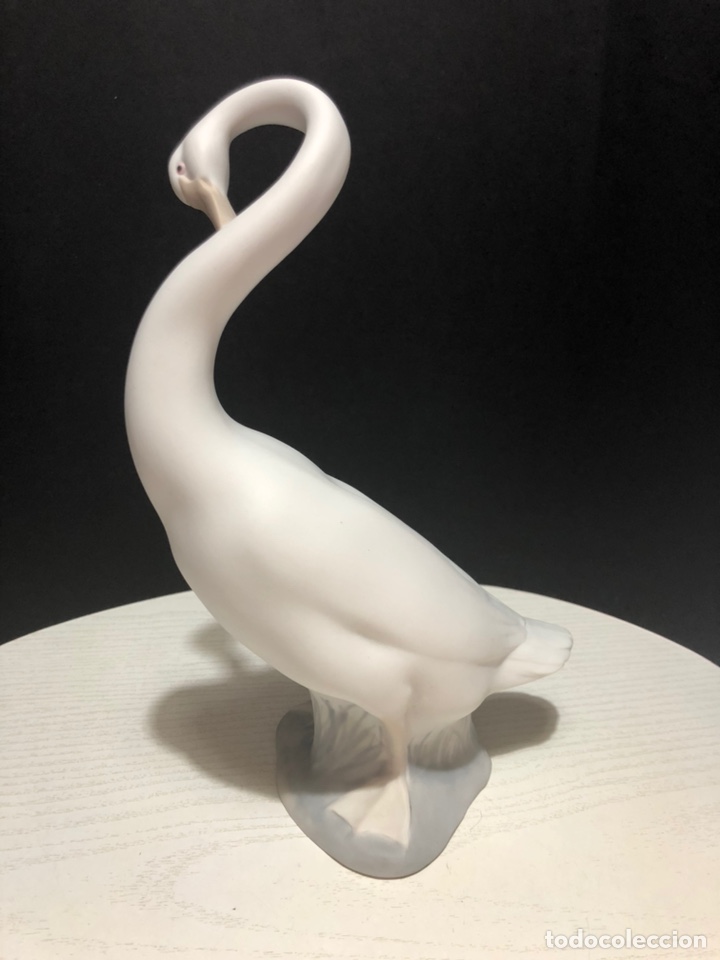 Antig&uuml;edades: REF: PP122M y PP132M &ldquo;PAREJA DE CISNES MATE&rdquo; LLADR&Oacute; - Foto 5