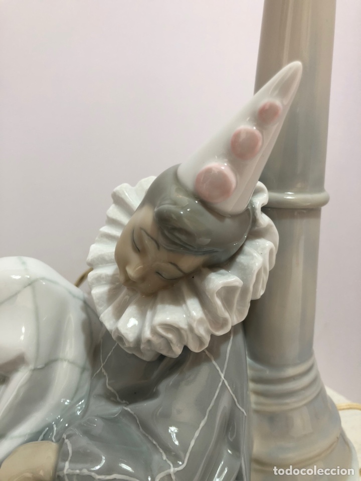 Antig&uuml;edades: REF: 01004580A &ldquo;L&Aacute;MPARA NI&Ntilde;O PIERROT MACIZO&rdquo; LLADR&Oacute; - Foto 3