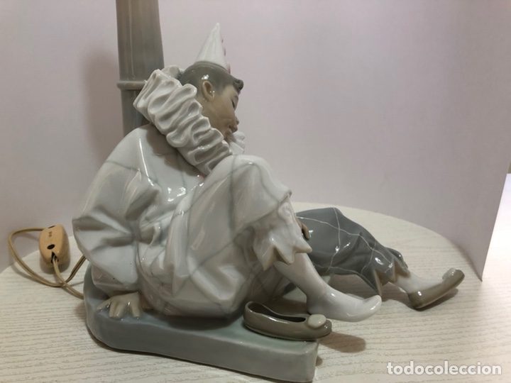 Antig&uuml;edades: REF: 01004580A &ldquo;L&Aacute;MPARA NI&Ntilde;O PIERROT MACIZO&rdquo; LLADR&Oacute; - Foto 5