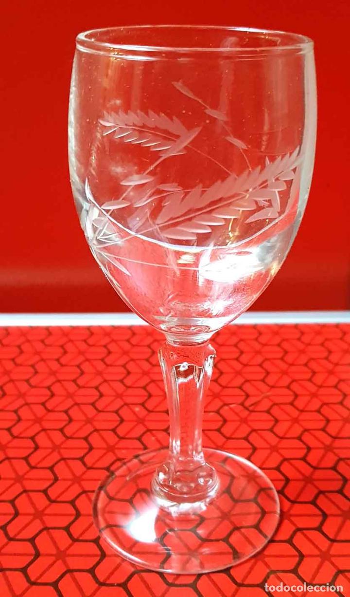 Antig&uuml;edades: 6 COPAS CRISTAL D&acute;ARQUES MODELO FLEURY 7 cl, NUEVO - Foto 2