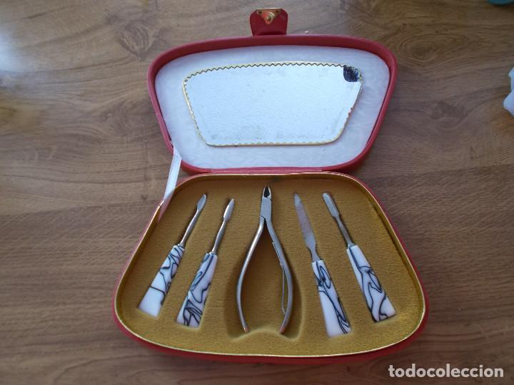 Antig&uuml;edades: SET DE MANICURA. - Foto 1