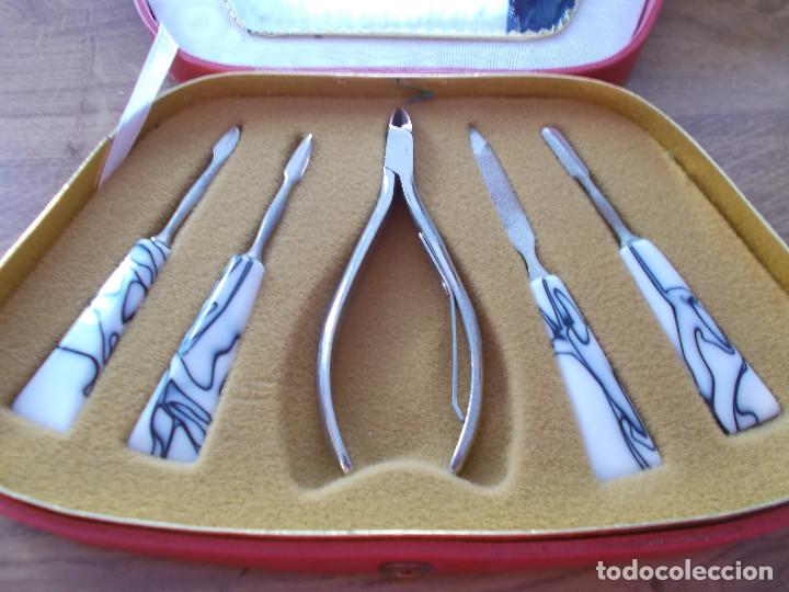 Antig&uuml;edades: SET DE MANICURA. - Foto 2