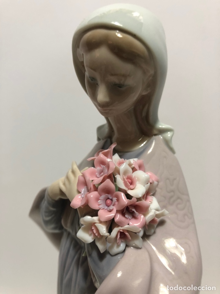 Antig&uuml;edades: REF: 01005171 &ldquo;VIRGEN CON RAMO&rdquo; LLADR&Oacute; - Foto 3