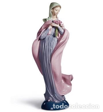 Antig&uuml;edades: REF: 01005171 &ldquo;VIRGEN CON RAMO&rdquo; LLADR&Oacute; - Foto 1