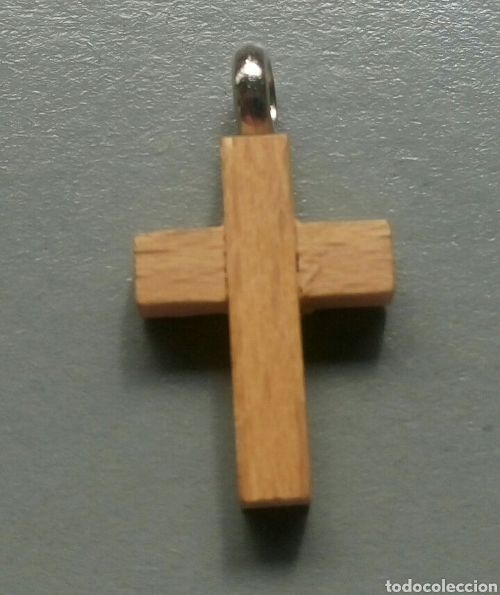 Antig&uuml;edades: Cruz de madera - Foto 1