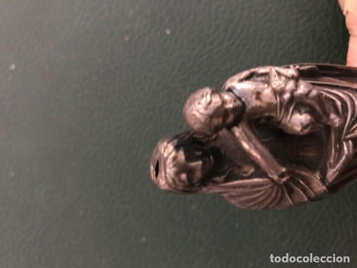 Antig&uuml;edades: virgen cn el ni&ntilde;o en plata - Foto 2