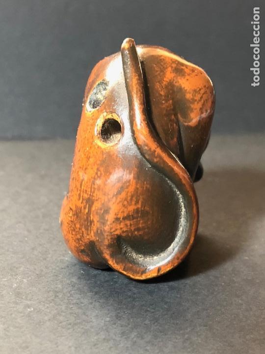 Antig&uuml;edades: Antiguo netsuke del Siglo XIX. Tigre. - Foto 4