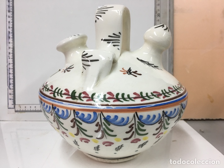 Antig&uuml;edades: Botijo cer&aacute;mica Roncesvalles - Foto 1