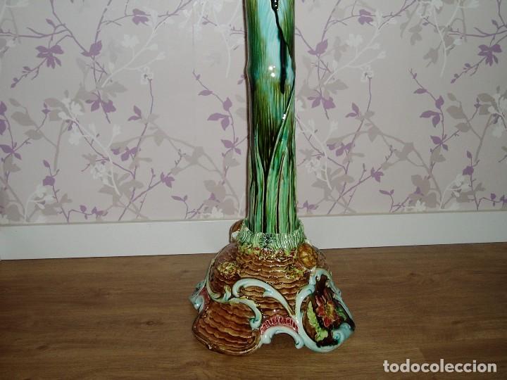 Antig&uuml;edades: May&oacute;lica de E. Sanglan Art-Nouveau - Foto 5