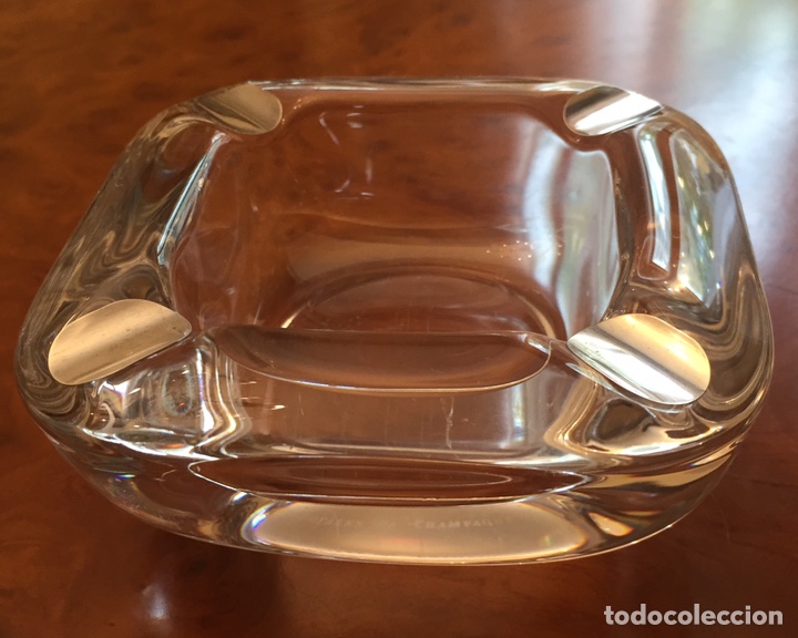 Antig&uuml;edades: CENICERO CRISTAL Y PLATA DE LEY - Foto 2