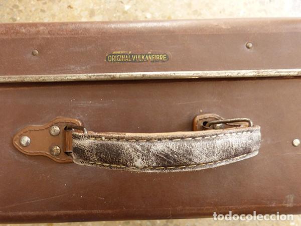 Antig&uuml;edades: Maleta de viaje - Foto 5