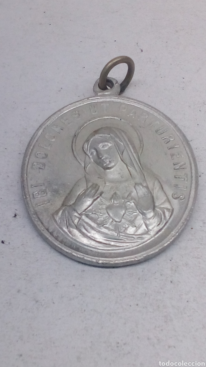 Antig&uuml;edades: Medalla relogiosa - Foto 2
