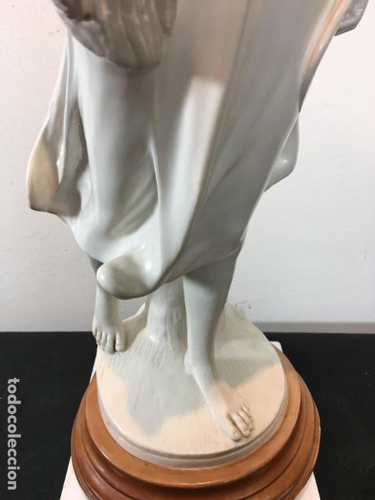 Antig&uuml;edades: Figura de yeso esmaltado - Foto 4