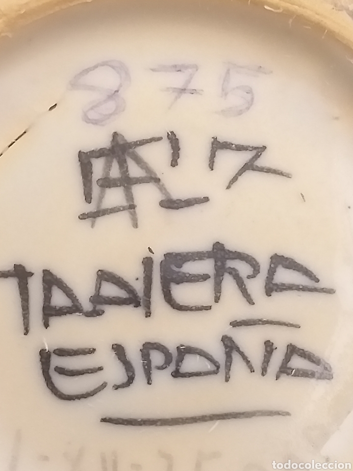 Antig&uuml;edades: Jarr&oacute;n de cer&aacute;mica de Talavera - Foto 3