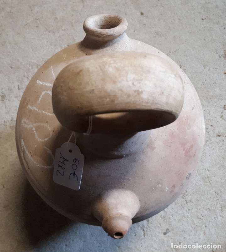 Antig&uuml;edades: Botijo de 23 cms aprox, zona de Arag&oacute;n - Foto 2