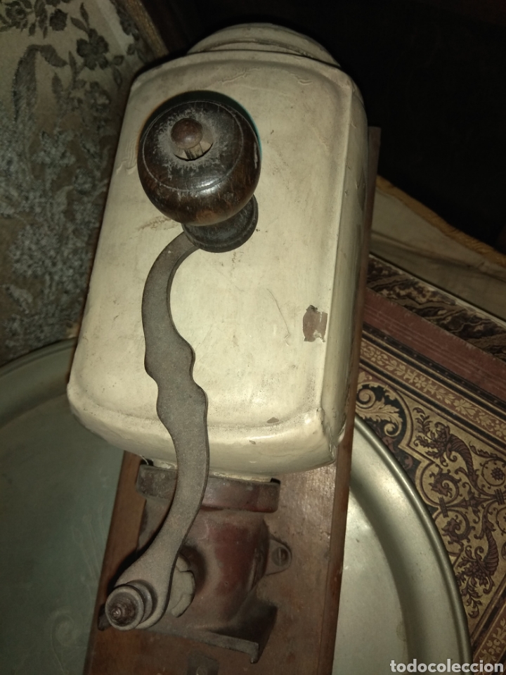 Antig&uuml;edades: Antiguo Molinillo de Caf&eacute; Elma de Pared - Foto 3
