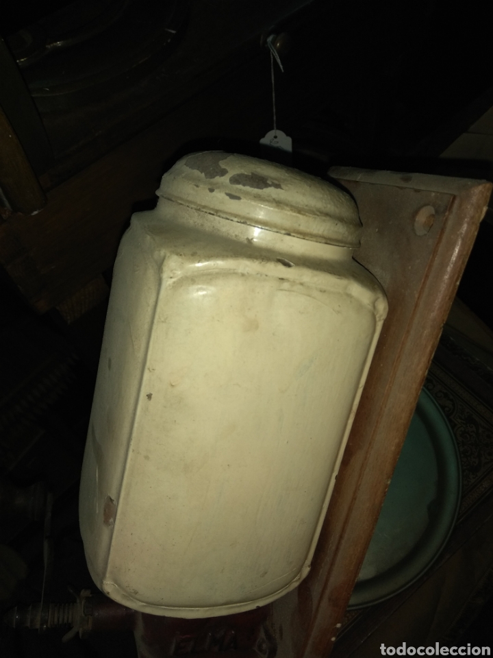 Antig&uuml;edades: Antiguo Molinillo de Caf&eacute; Elma de Pared - Foto 8