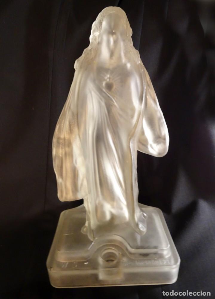 Antig&uuml;edades: Benditera antigua Sagrado Coraz&oacute;n de Jes&uacute;s - Foto 4