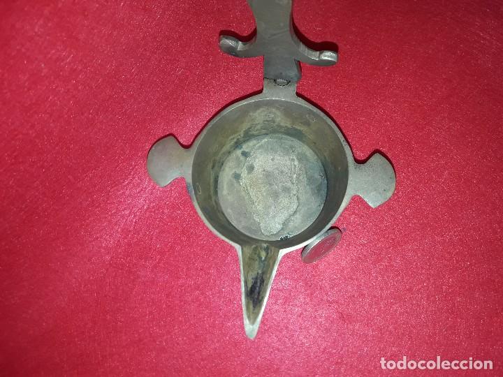 Antig&uuml;edades: CANDIL DE BRONCE - Foto 2