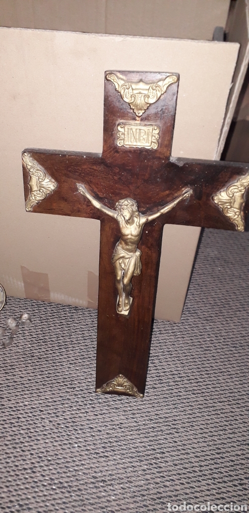 Antig&uuml;edades: Crucifijo - Foto 1