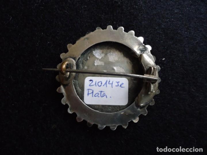 Antig&uuml;edades: BROCHE ANTIGUO DE PLATA DE LEY - Foto 3