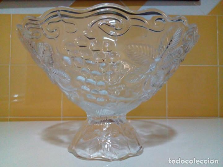 Antig&uuml;edades: CENTRO DE MESA DE CRISTAL TALLADO - Foto 4