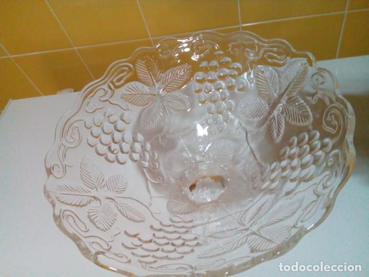 Antig&uuml;edades: CENTRO DE MESA DE CRISTAL TALLADO - Foto 5