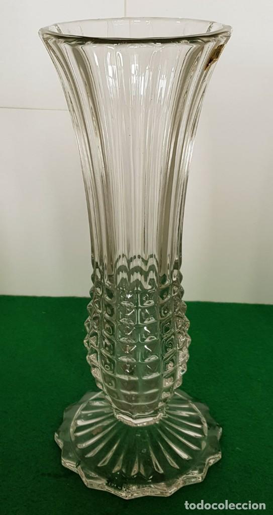 Antig&uuml;edades: FLORERO DE CRISTAL VMC, nuevo, sin usar - Foto 1