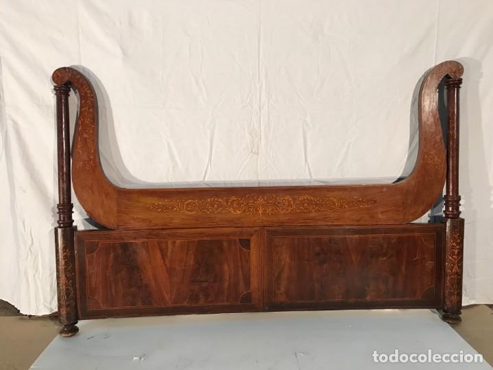 Antig&uuml;edades: Cama de matrimonio isabelina - Foto 5