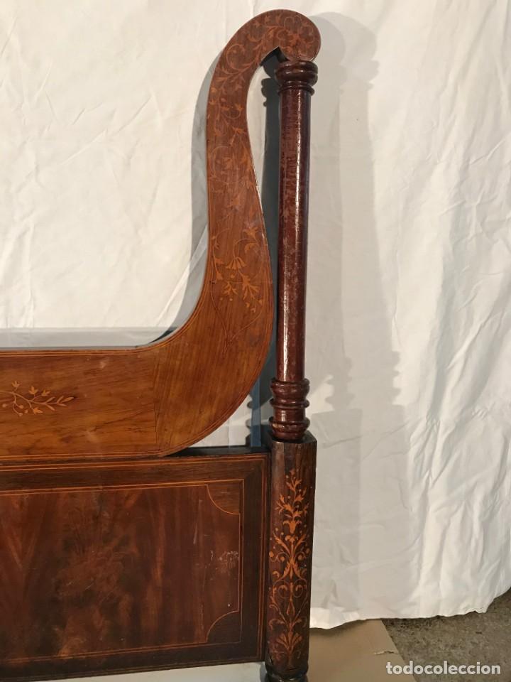Antig&uuml;edades: Cama de matrimonio isabelina - Foto 3