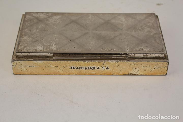 Antig&uuml;edades: caja plateada transafrica s.a. - Foto 1