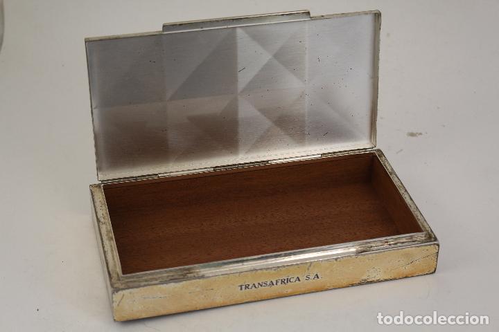 Antig&uuml;edades: caja plateada transafrica s.a. - Foto 2