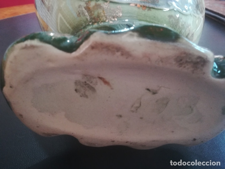 Antig&uuml;edades: JARRON LOZA SIGLO XIX - Foto 5