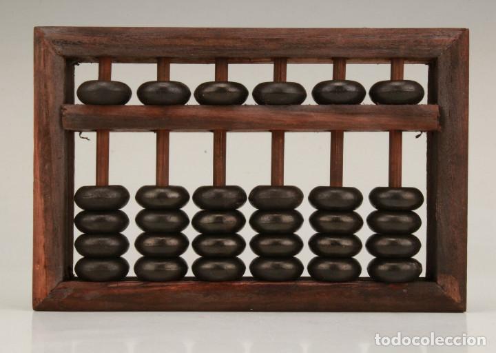Antig&uuml;edades: Bonito abaco japones de madera - Foto 2