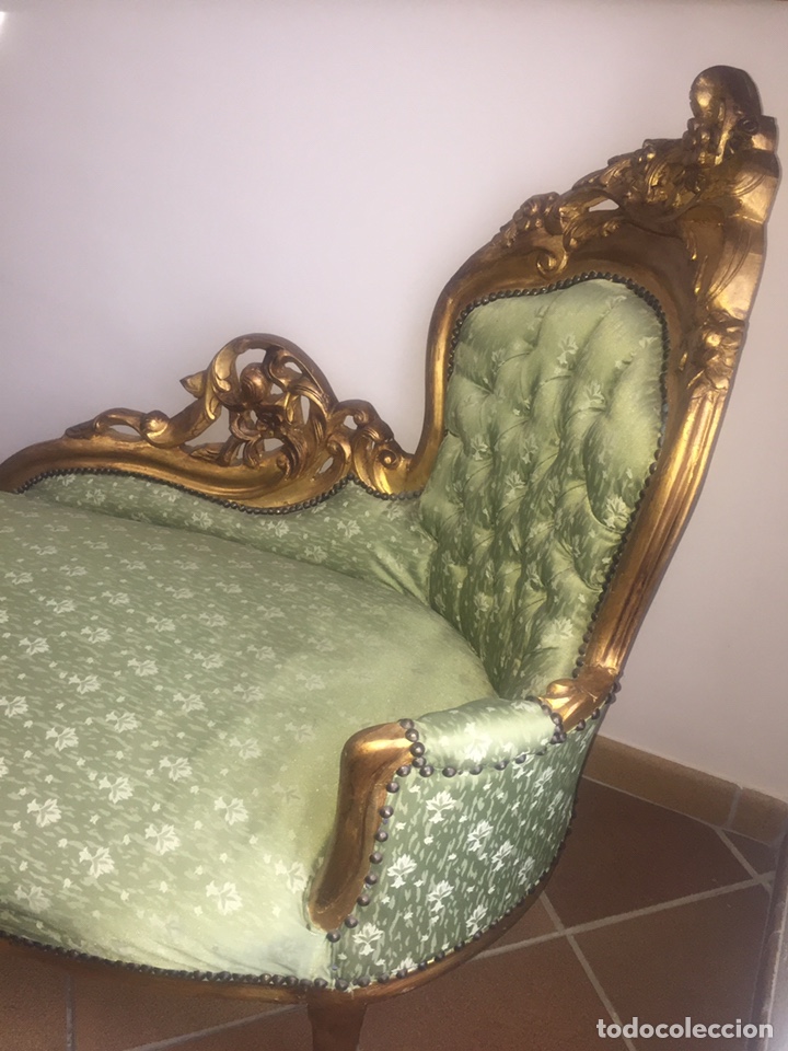 Antig&uuml;edades: PRECIOSO Y ANTIGUO CHAISELONGE LUIS XV - Foto 4
