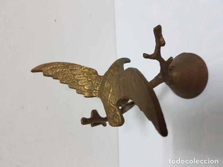 Antig&uuml;edades: FIGURA AGUILA / DE BRONCE. - Foto 2