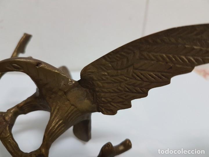 Antig&uuml;edades: FIGURA AGUILA / DE BRONCE. - Foto 4
