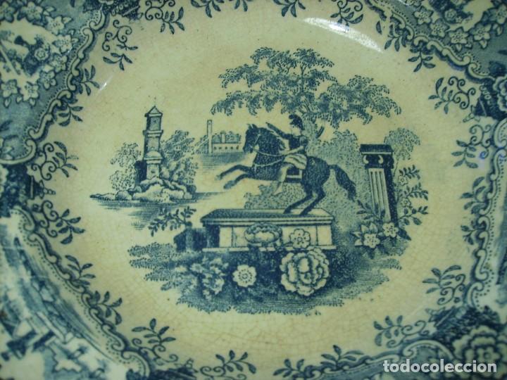 Antig&uuml;edades: PLATO  CER&Aacute;MICA  XIX - Foto 4