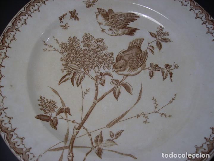 Antig&uuml;edades: PLATO  CER&Aacute;MICA  XIX - Foto 4
