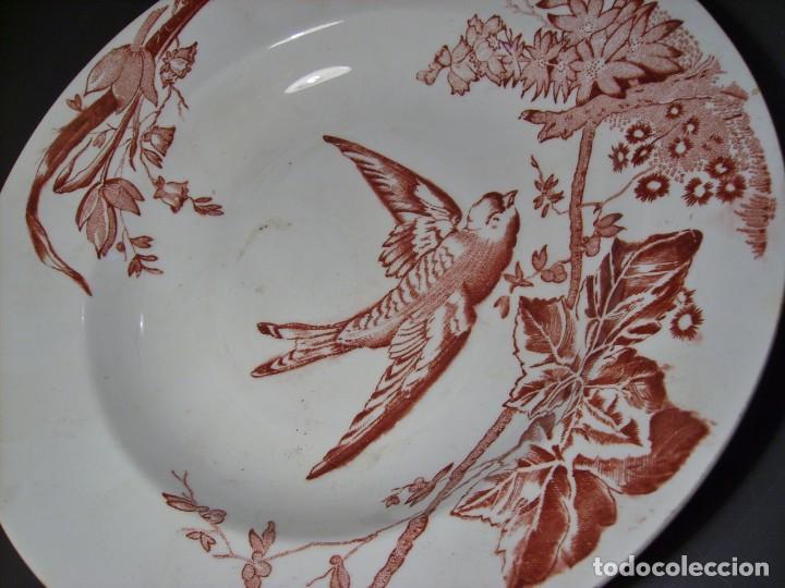 Antig&uuml;edades: PLATO  CER&Aacute;MICA  XIX - Foto 6