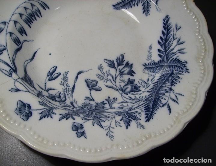 Antig&uuml;edades: PLATO  CER&Aacute;MICA  XIX - Foto 2
