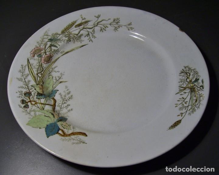 Antig&uuml;edades: PLATO  CER&Aacute;MICA  XIX - Foto 1