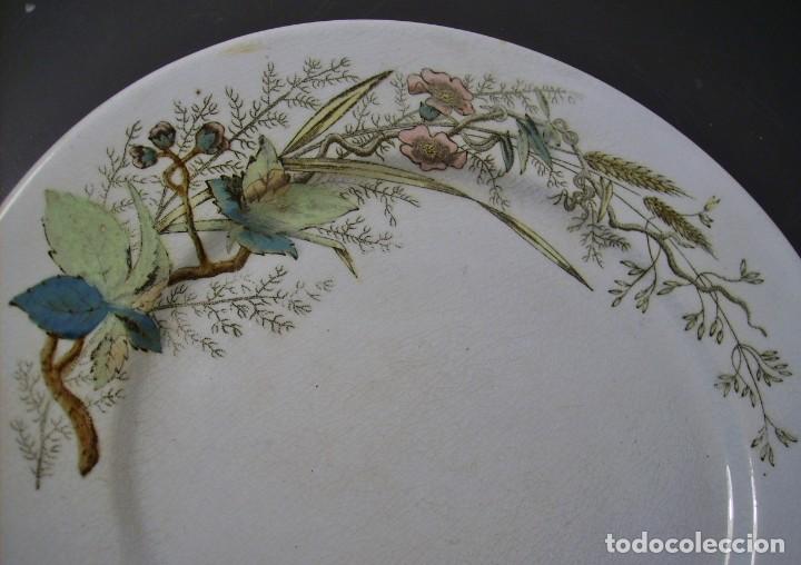 Antig&uuml;edades: PLATO  CER&Aacute;MICA  XIX - Foto 5