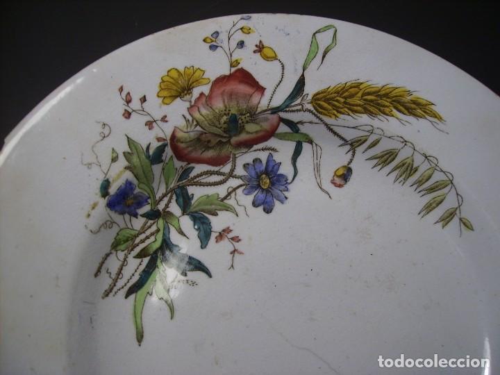 Antig&uuml;edades: PLATO  CER&Aacute;MICA  XIX - Foto 5