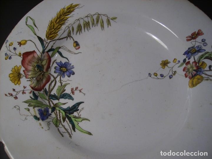 Antig&uuml;edades: PLATO  CER&Aacute;MICA  XIX - Foto 6