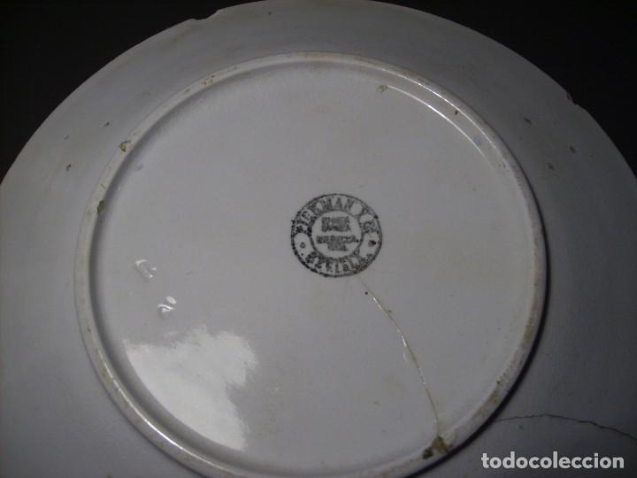 Antig&uuml;edades: PLATO  CER&Aacute;MICA  XIX - Foto 8