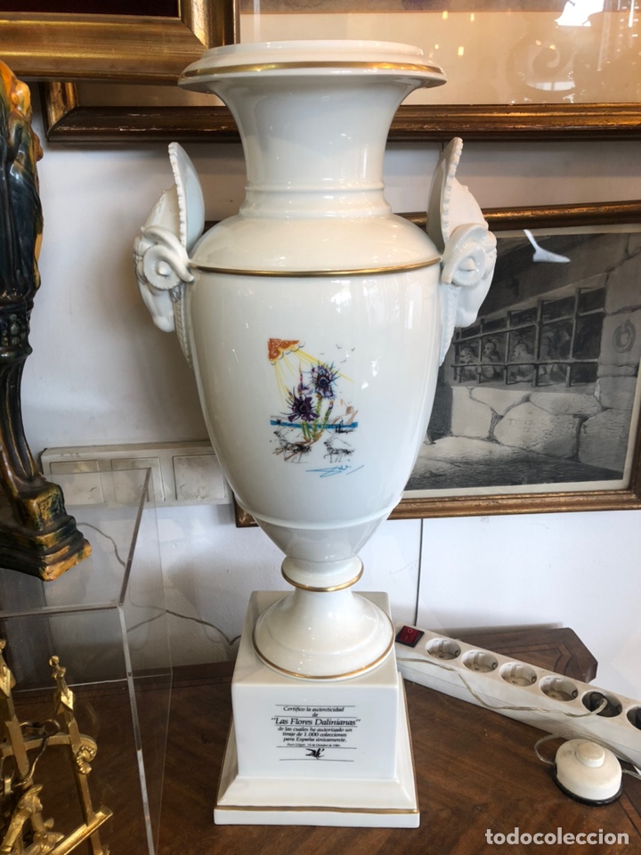 Antig&uuml;edades: JARRON DAL&Iacute; - FLORES DALINIANAS - Foto 1