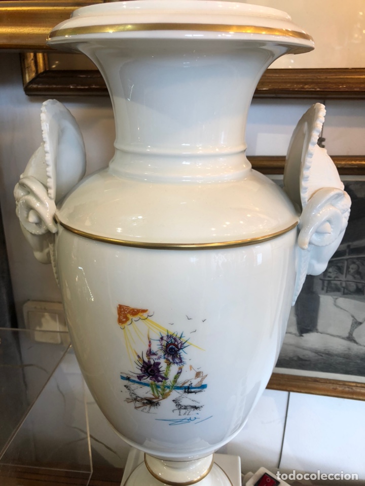 Antig&uuml;edades: JARRON DAL&Iacute; - FLORES DALINIANAS - Foto 2